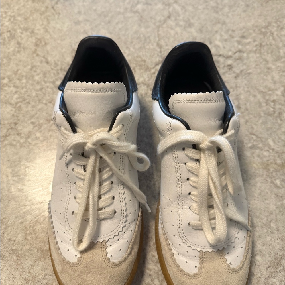 White and Black Men's Sneakers